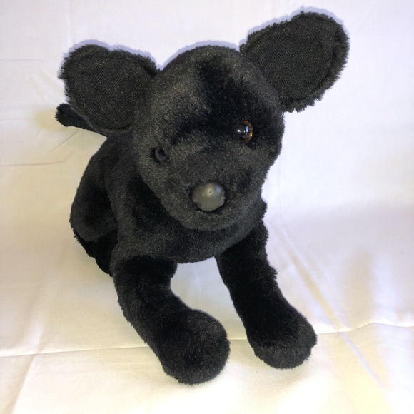 Douglas Plush Dog 15" Black Stuffed Animal - Picture 2 of 9